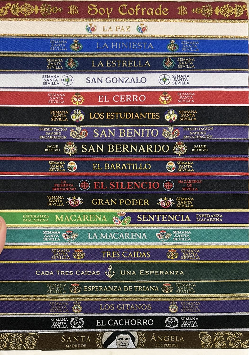 PULSERAS HERMANDADES