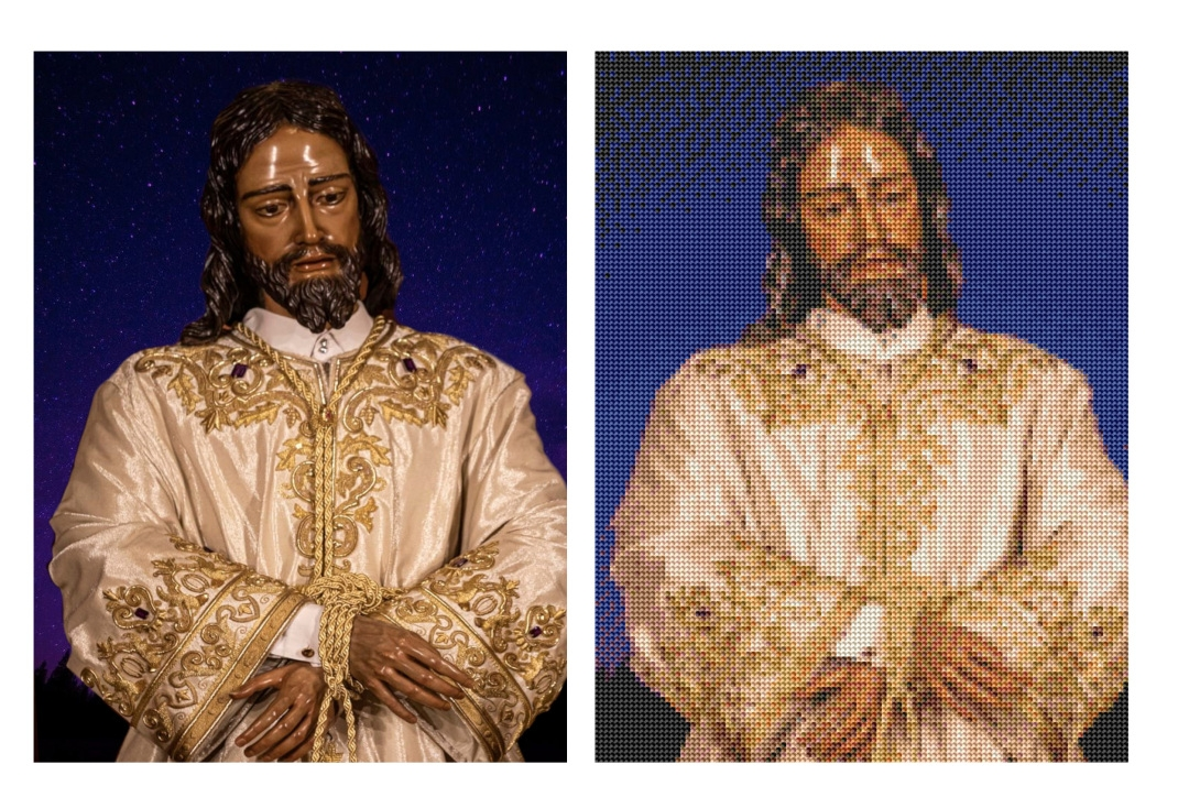 PUZZLE DE DIAMANTES COFRADES HUELVA