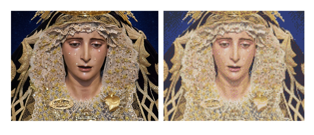 Puzzle de Diamantes Cofrades Sevilla - 30x40cm | 14 Imágenes Disponibles