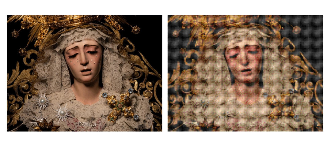 Puzzle de Diamantes Cofrades Sevilla - 30x40cm | 14 Imágenes Disponibles