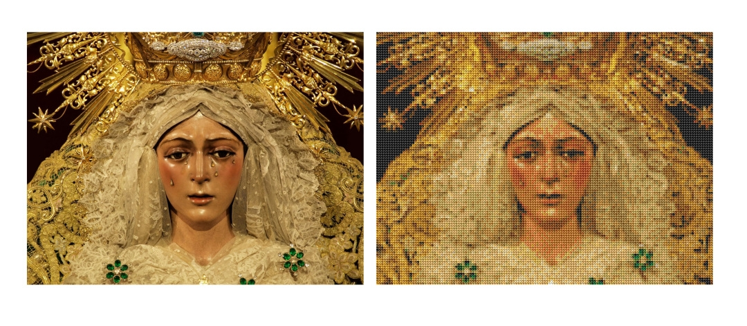 Puzzle de Diamantes Cofrades Sevilla - 30x40cm | 14 Imágenes Disponibles