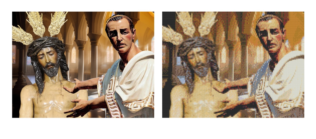 Puzzle de Diamantes Cofrades Sevilla - 30x40cm | 14 Imágenes Disponibles