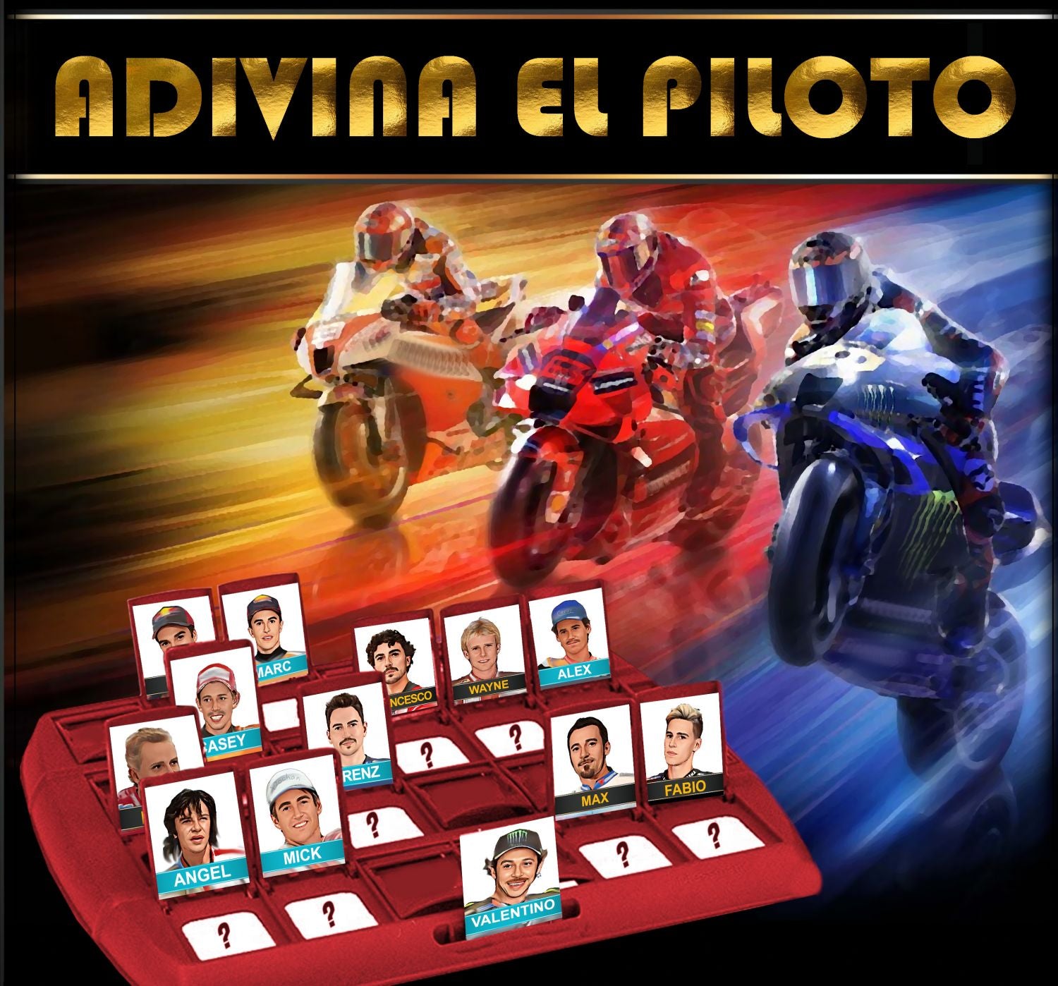 ADIVINA QUIEN MOTOS